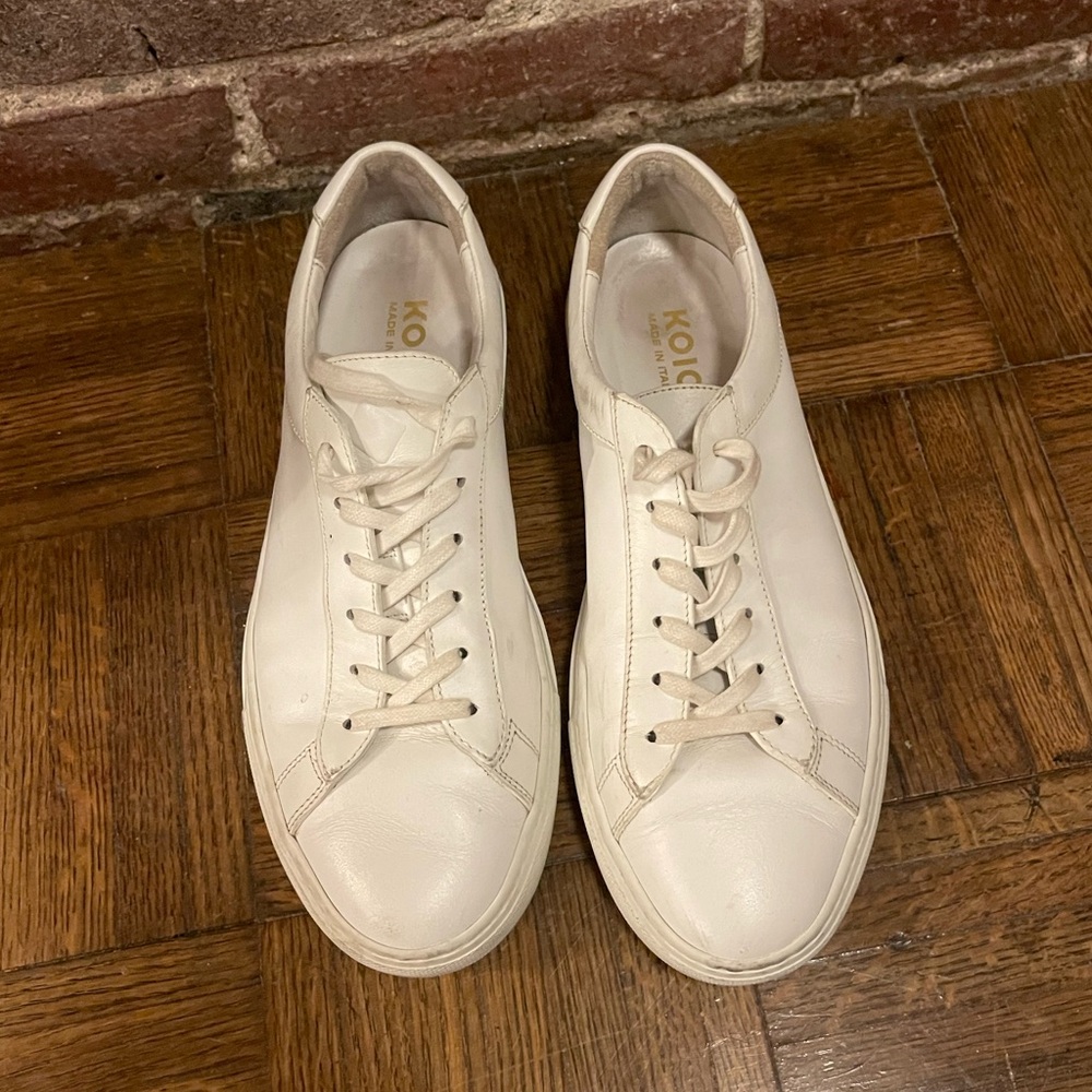 KOIO Capri Triple White Women's Sneakers - Picture 6 of 9